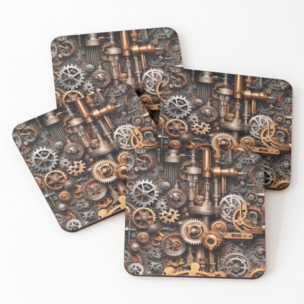 Item preview, Mechanical Mosaic designed and sold by ZenOfAIarts.