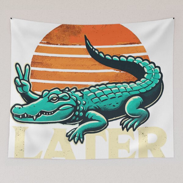 Item preview, Later Gator T-Shirt - Funny Sarcastic Alligator Pun Shirt for Men - Great Nice Guy Gift - Rude, Humorous, and Witty Crocodile Shirt" designed and sold by SSD-.