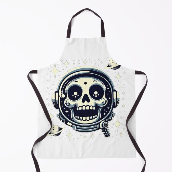 Item preview, Happy Galactic Astronaut Skull designed and sold by StickyGuys.