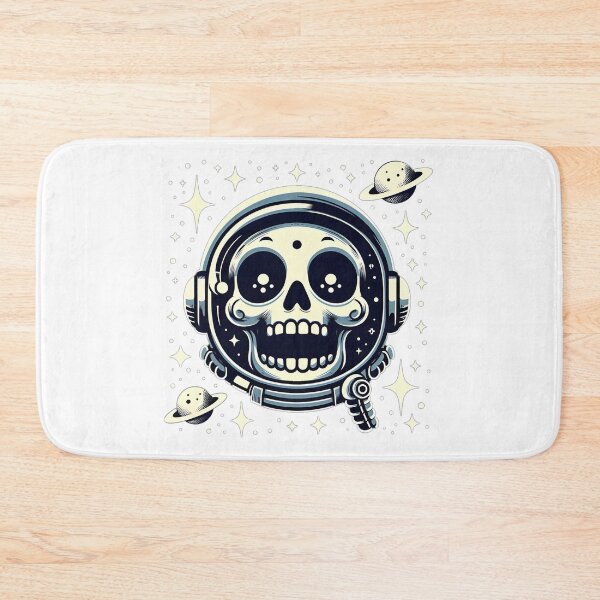 Item preview, Happy Galactic Astronaut Skull designed and sold by StickyGuys.