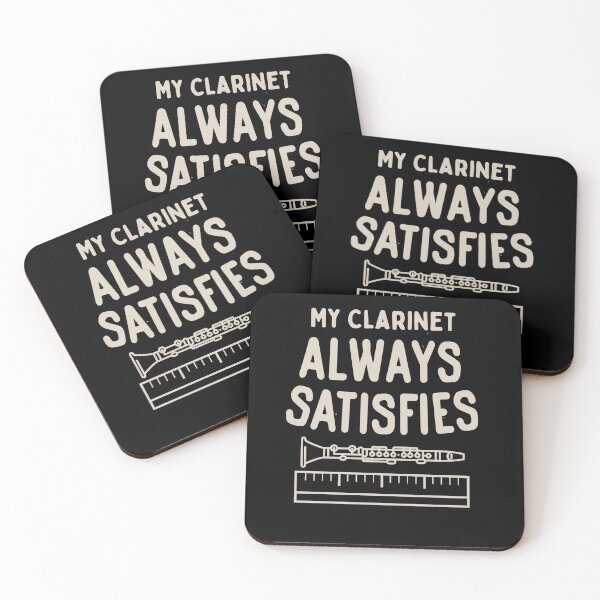 Item preview, My clarinet always satisfies  designed and sold by Betteroffweird.