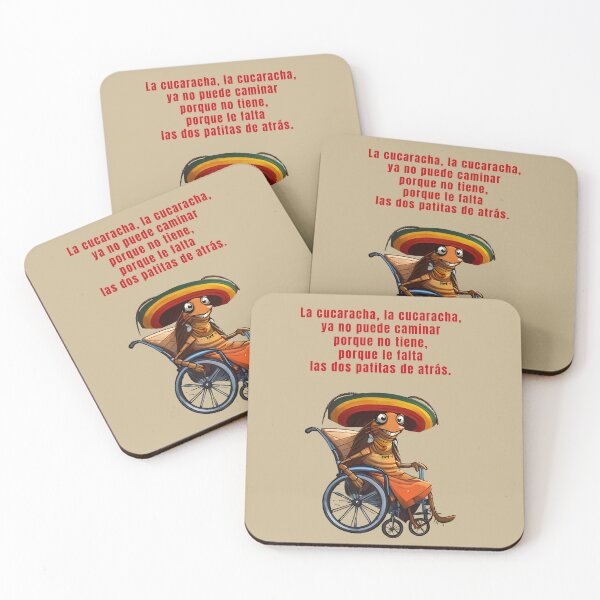 Item preview, LA Cucaracha funny traditional Mexican design designed and sold by La Loca.