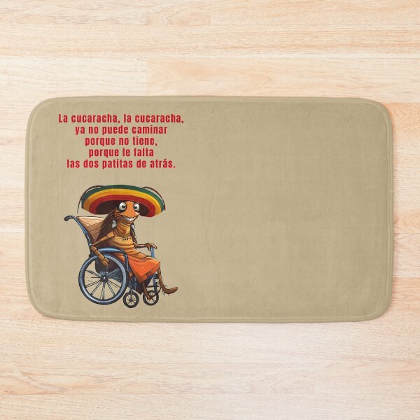 Item preview, LA Cucaracha funny traditional Mexican design designed and sold by La Loca.