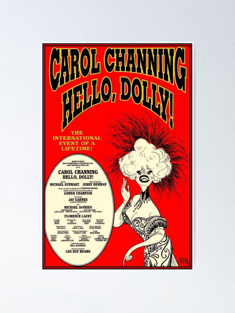 Hello Dolly (Broadway) Movie POSTER (Style B) (14