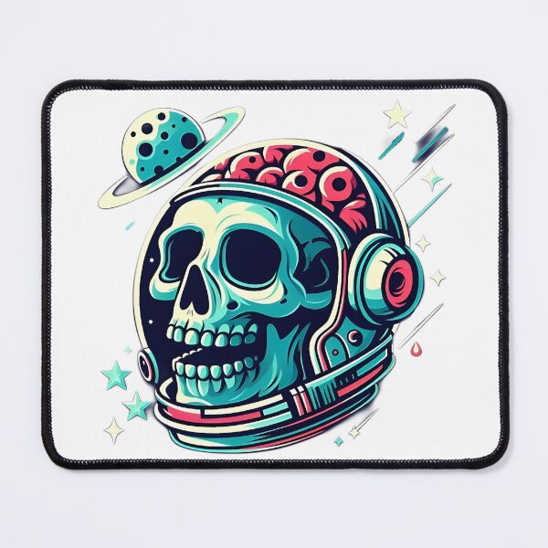 Item preview, Brained Astronaut Galactic Skull designed and sold by StickyGuys.