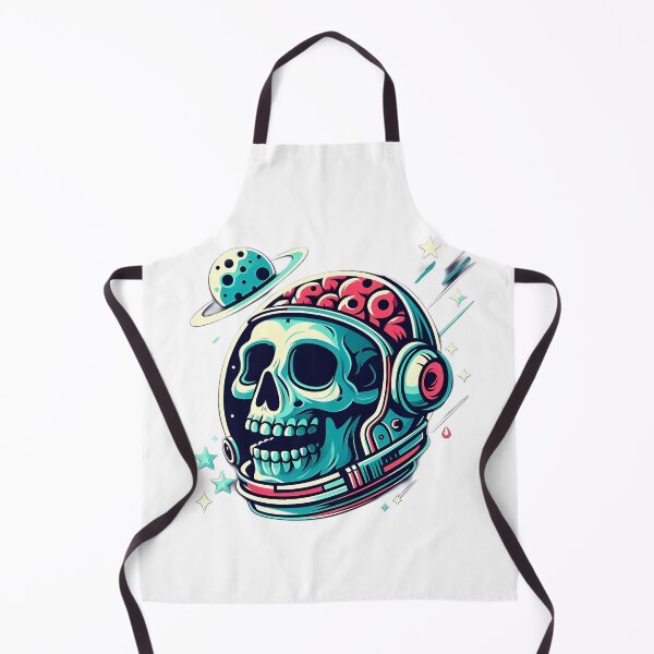 Item preview, Brained Astronaut Galactic Skull designed and sold by StickyGuys.