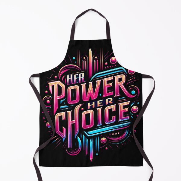 Item preview, Her Power Her Choice, typography designed and sold by maxmaj.