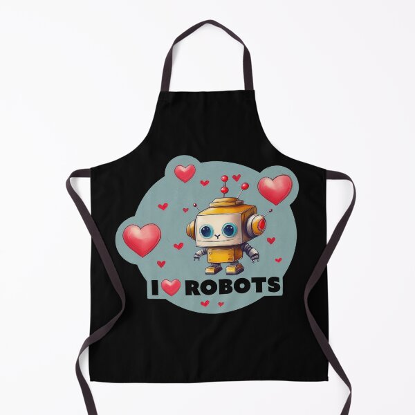 Item preview, I Love Robots designed and sold by LivelaStudio.