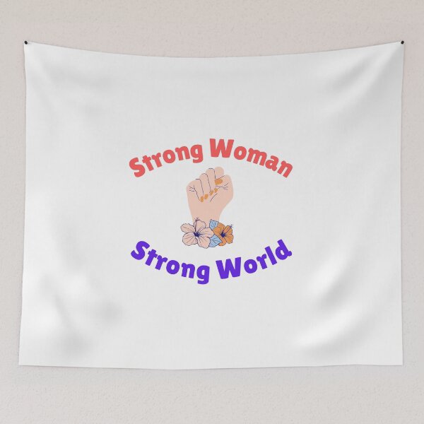 Item preview, Strong Woman, Strong World designed and sold by Monem-RASH.