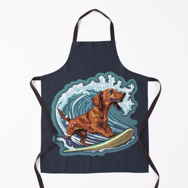 Item preview, Surfing Dachshund designed and sold by VelvetRoom.