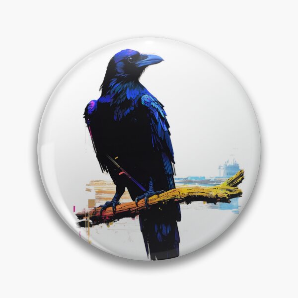 Item preview, The blue raven designed and sold by Valkyriepress.