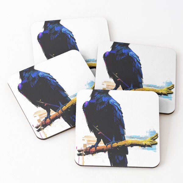 Item preview, The blue raven designed and sold by Valkyriepress.