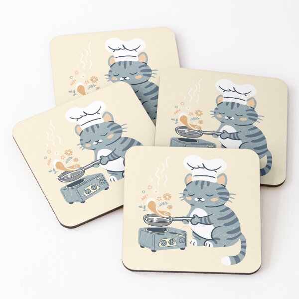 Item preview, Tabby Kitten Cooking designed and sold by Wlaurence.