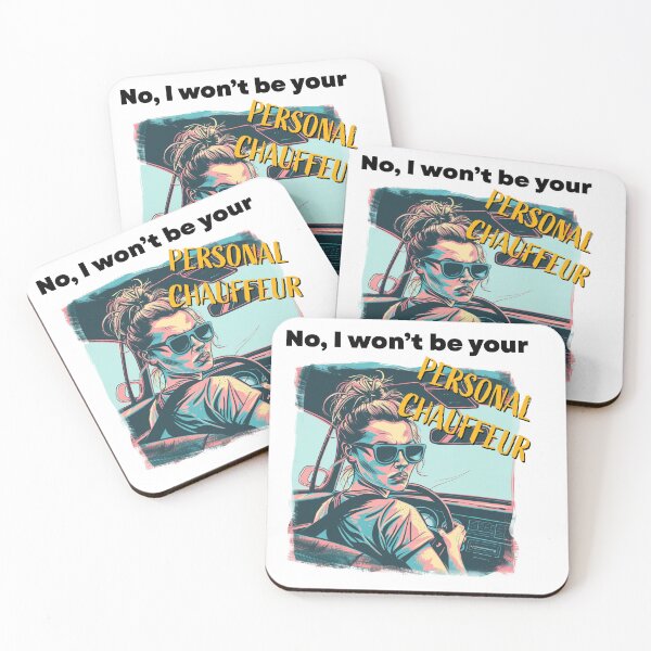 Item preview, RIDESHARE Ready Funny Driver Print | "No, I won't be your personal chauffeur" | Rideshare Humor designed and sold by RIDESHAREReady.