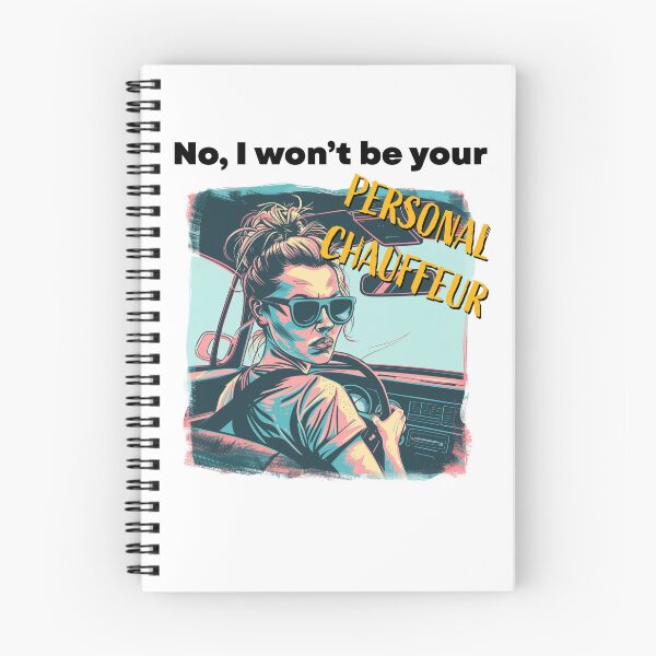 Item preview, RIDESHARE Ready Funny Driver Print | "No, I won't be your personal chauffeur" | Rideshare Humor designed and sold by RIDESHAREReady.