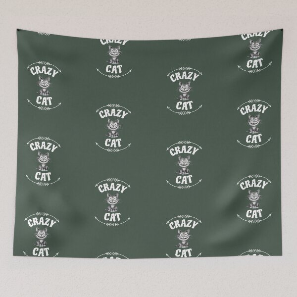 Item preview, Crazy Cat designed and sold by AldeaPod.