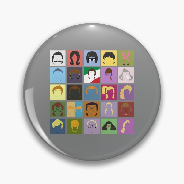 Item preview, Bobs Burgers Characters  designed and sold by HazeBeanDesigns.