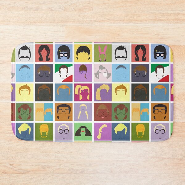 Item preview, Bobs Burgers Characters  designed and sold by HazeBeanDesigns.