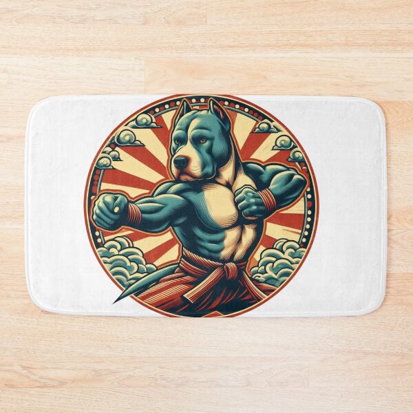 Item preview, Pit Bull Karate Master designed and sold by silklotus.
