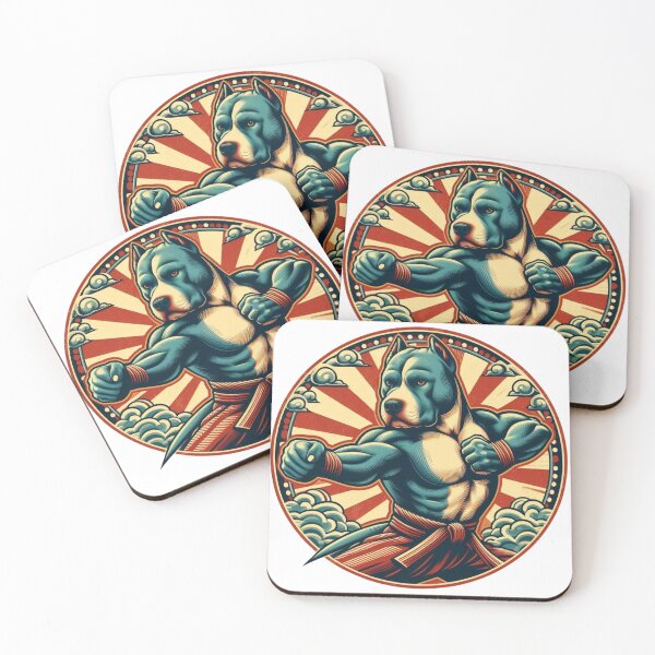 Item preview, Pit Bull Karate Master designed and sold by silklotus.