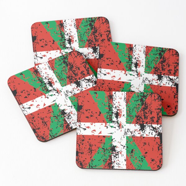 Item preview, Flag of the Basque Country with worn effect. Euskadi. Ikurriña designed and sold by Tshirtspain.