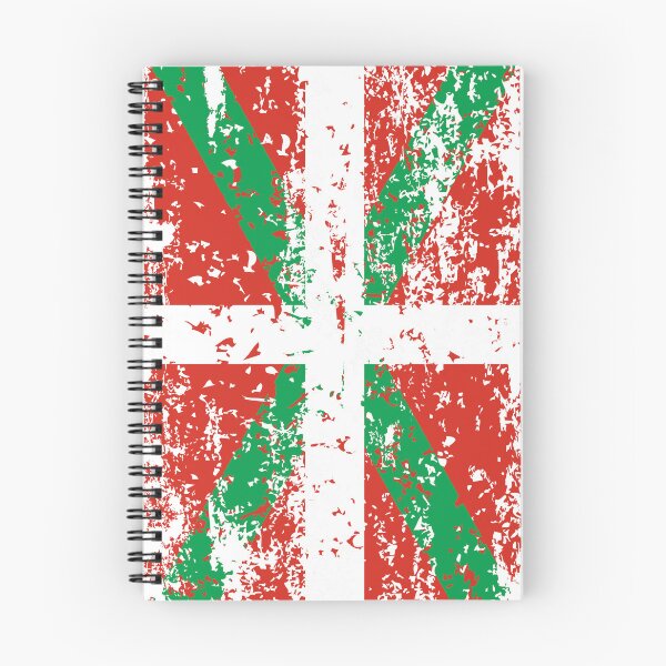 Item preview, Flag of the Basque Country with worn effect. Euskadi. Ikurriña designed and sold by Tshirtspain.