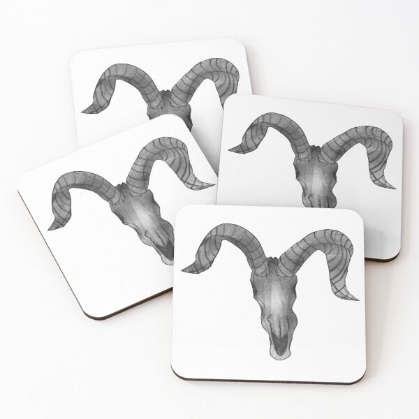Item preview, ram skull designed and sold by CoolArt-NoColor.