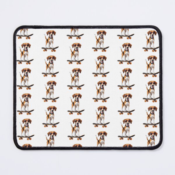 Item preview, American Foxhound Dog Skateboarding designed and sold by TheAnimalZ00.