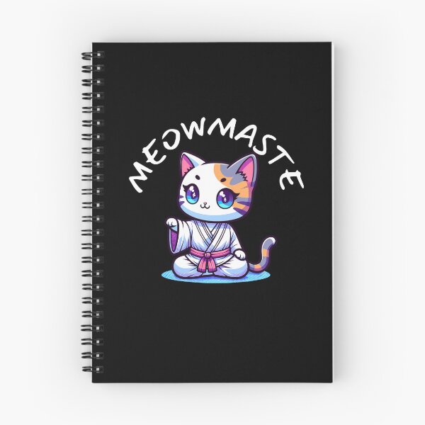 Item preview, Cat Funny Namaste designed and sold by DivineMovement.