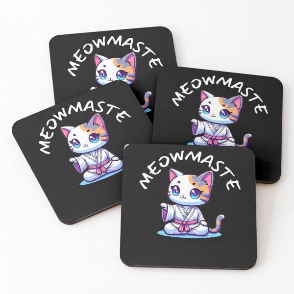 Item preview, Cat Funny Namaste designed and sold by DivineMovement.