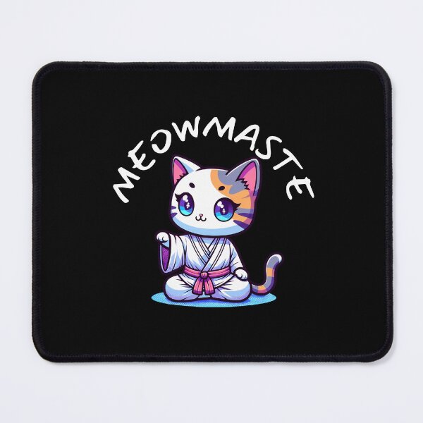Item preview, Cat Funny Namaste designed and sold by DivineMovement.