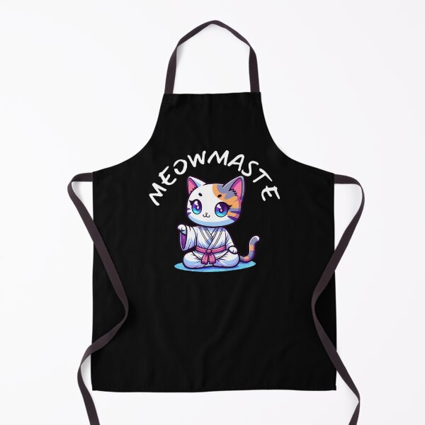 Item preview, Cat Funny Namaste designed and sold by DivineMovement.