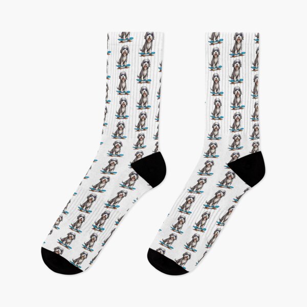 Item preview, Bearded Collie Dog Skateboarding designed and sold by TheAnimalZ00.