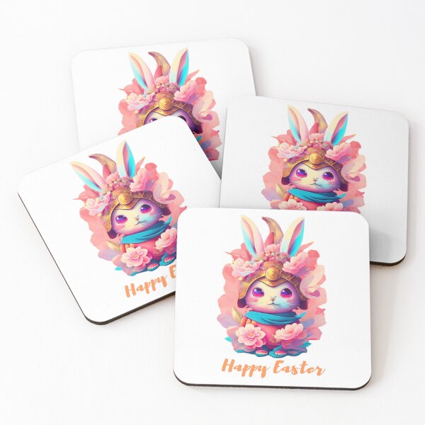 Item preview, Ninja Easter Bunny designed and sold by Sch1Stickers.