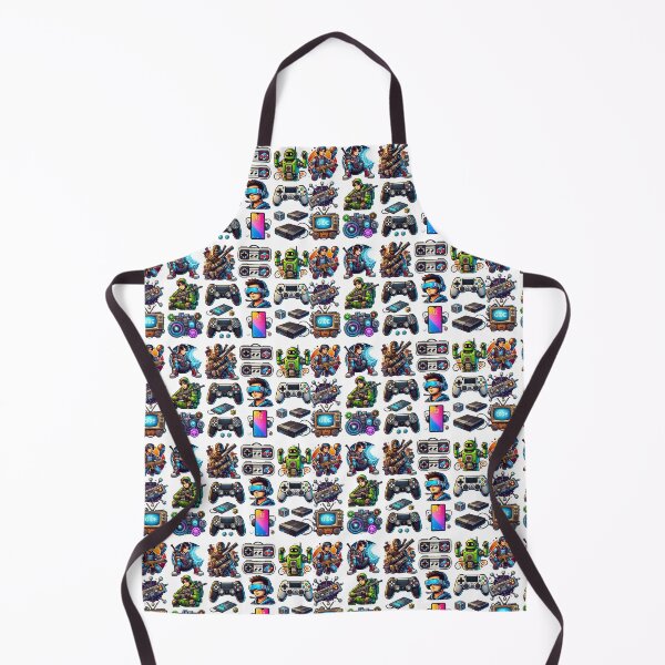 Item preview, Video Game Pattern designed and sold by PrintsThatStick.