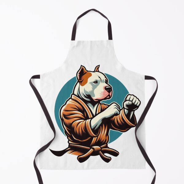 Item preview, Martial Arts Training Pit Bull Dog designed and sold by silklotus.