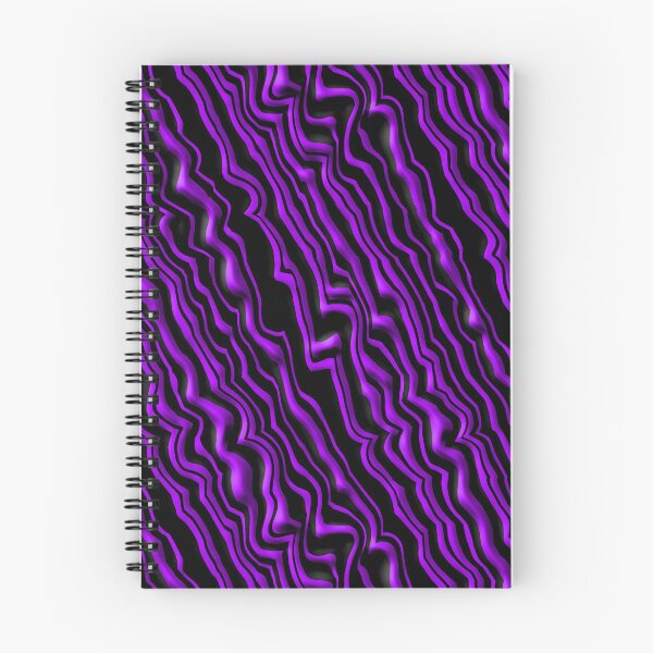Item preview, Sleek Black and Purple Diagonal Stripe Pattern  designed and sold by TheRulerofEarth.