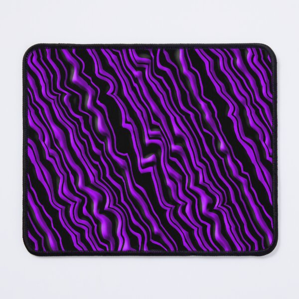 Item preview, Sleek Black and Purple Diagonal Stripe Pattern  designed and sold by TheRulerofEarth.