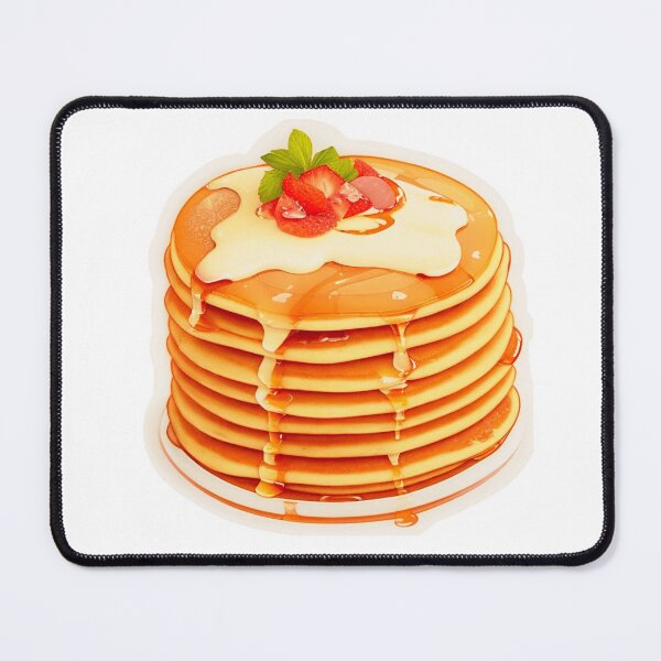 Item preview, Golden pancakes designed and sold by Sch1Stickers.