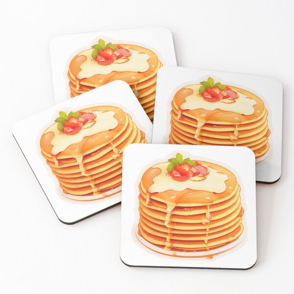 Item preview, Golden pancakes designed and sold by Sch1Stickers.