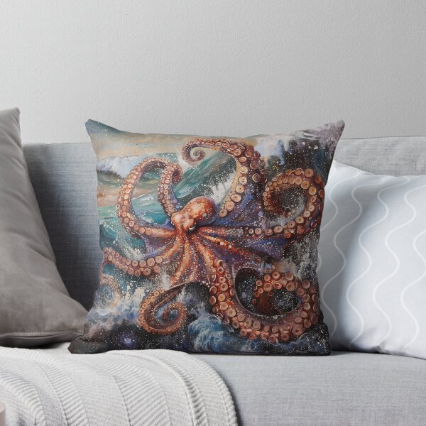 Item preview, Octopus in the waves designed and sold by GenXSchematic.