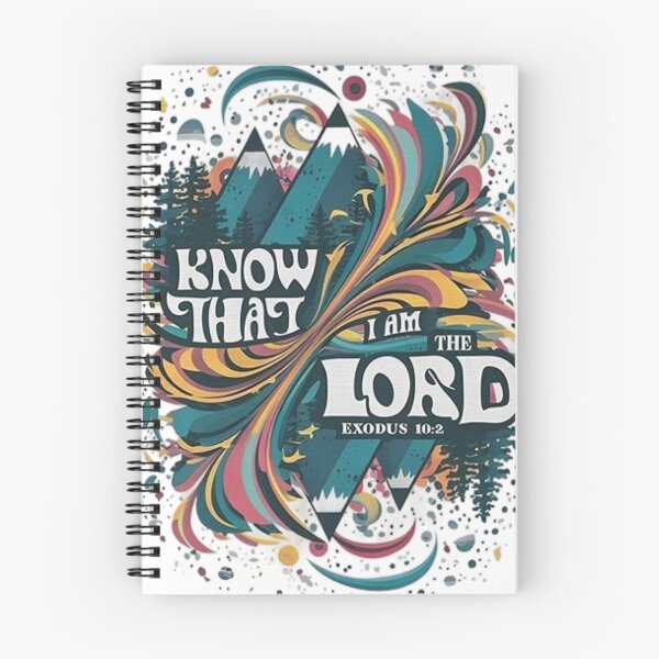 Item preview, Know That I Am The Lord, Exodus 10:2, Nature Art designed and sold by Faithloveshop.