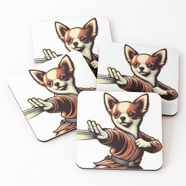 Item preview, Chihuahua Master Jedi Martial Arts Force designed and sold by silklotus.