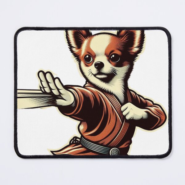 Item preview, Chihuahua Master Jedi Martial Arts Force designed and sold by silklotus.