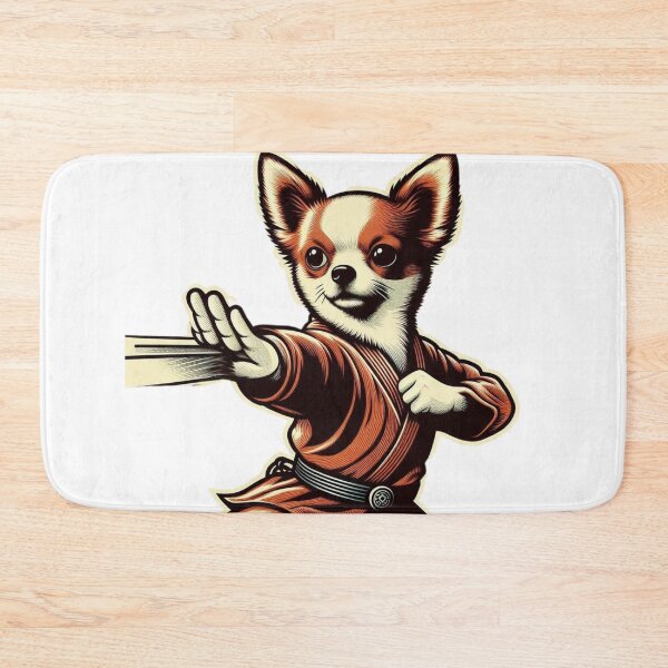 Item preview, Chihuahua Master Jedi Martial Arts Force designed and sold by silklotus.