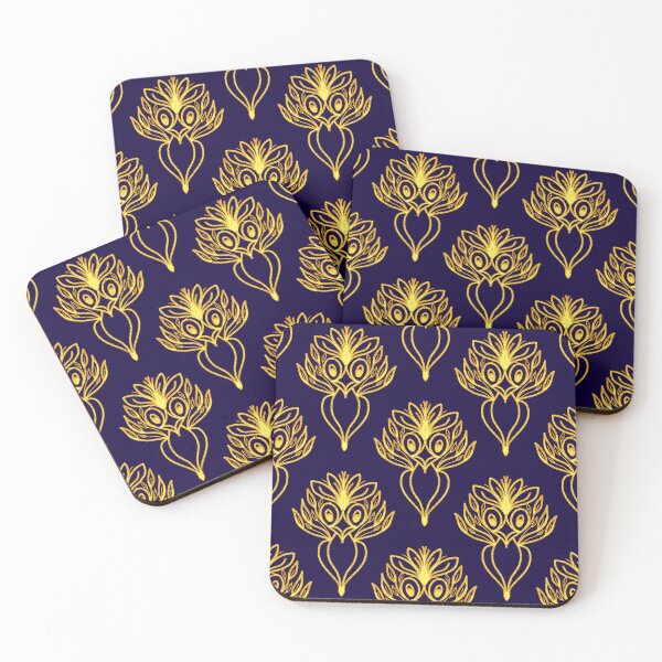 Item preview, Gold Peacocks designed and sold by CreativelySJ.