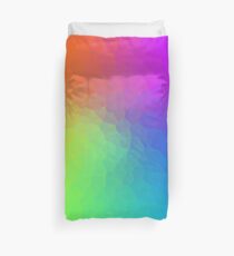 Rainbow Crystal Gradient Duvet Cover