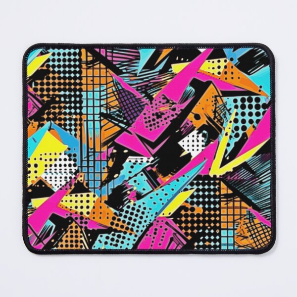 Item preview, Retro 80's Theme Neon Colors - Abstract Pattern designed and sold by HausKatz.