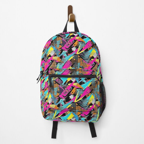 Item preview, Retro 80's Theme Neon Colors - Abstract Pattern designed and sold by HausKatz.
