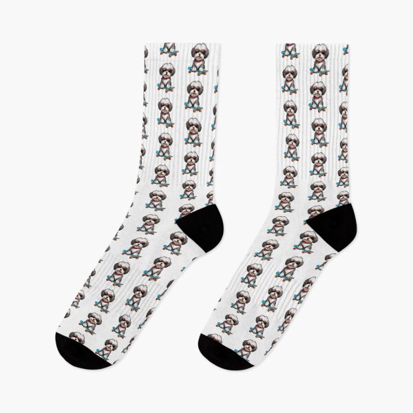 Item preview, Havanese Dog Skateboarding designed and sold by TheAnimalZ00.